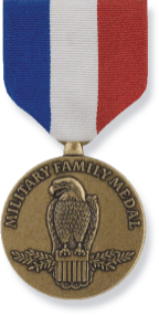 MILITARY FAMILY MEDAL BRONZE