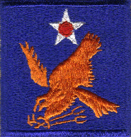 2nd AIR FORCE PATCH -ARMY AIR FORCE