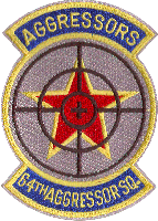 64th AGGRESSORS PATCH