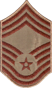CHIEF MASTER SERGEANT (E-9) CLOTH LARGE PAIR DESERT