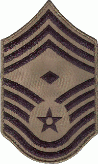 CHIEF MASTER SERGEANT (E-9 1st SGT) ABU LARGE PAIR