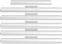 RIBBON HOLDER 17 RIBBONS WITH SPACING