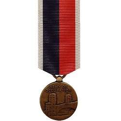 ARMY OCCUPATION MEDAL MINIATURE SIZE
