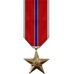 BRONZE STAR MEDAL MINIATURE SIZE