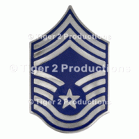 CHIEF MASTER SERGEANT METAL PAIR