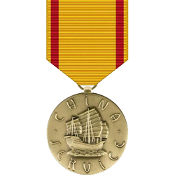 CHINA SERVICE MEDAL, REGULATION SIZE, MARINE CORPS 8455-00-261-4499 