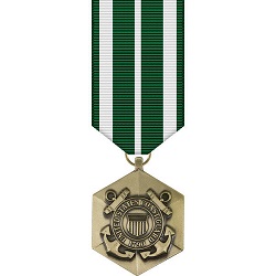 COAST GUARD COMMENDATION MEDAL MINIATURE SIZE