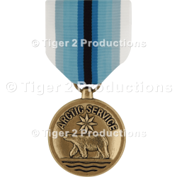 COAST GUARD ARCTIC SERVICE MEDAL REGULATION SIZE