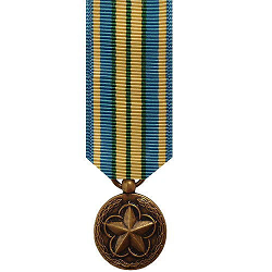MILITARY OUTSTANDING VOLUNTEER SERVICE MEDAL MINIATURE SIZE