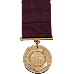 NAVY GOOD CONDUCT MEDAL WORLD WAR II, SLOTTED BROOCH