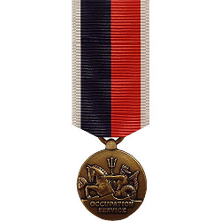 NAVY OCCUPATION MEDAL MINIATURE SIZE 