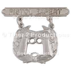 PISTOL EXPERT BADGE USMC