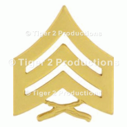 SERGEANT USMC E5 GOLD METAL