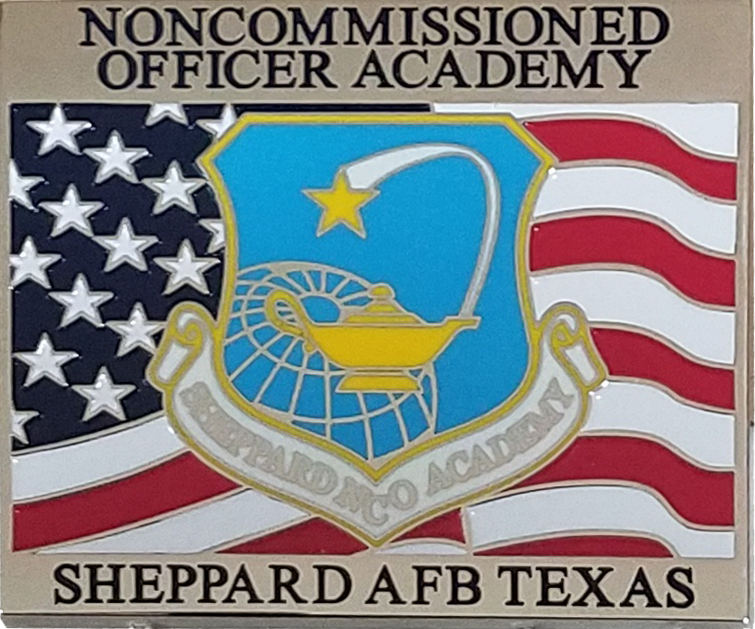 SHEPPARD NCO ACADEMY DIPLOMA COIN