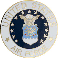 U.S. AIR FORCE PIN LARGE