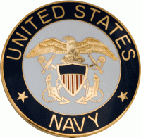 U.S. NAVY PIN LARGE