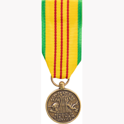 US VIETNAM SERVICE MEDAL MINIATURE SIZE