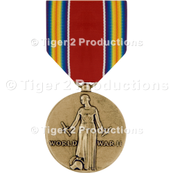 WORLD WAR II VICTORY MEDAL REGULATION SIZE