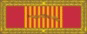 VIETNAM GALLANTRY CROSS UNIT CITATION RIBBON LARGE FRAME