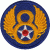 8th AIR FORCE PATCH ARMY AIR FORCE