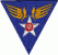 12th AIR FORCE PATCH ARMY AIR FORCE