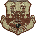 US CENTRAL AIR FORCE PATCH (1990 - 2008) DESERT