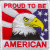 PROUD TO BE AMERICAN PATCH