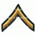 PRIVATE (ARMY) GOLD/GREEN MEN PAIR