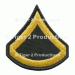 PRIVATE FIRST CLASS (ARMY) GOLD/GREEN MEN PAIR