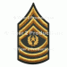 COMMAND SERGEANT MAJOR (ARMY) GOLD/GREEN MEN PAIR