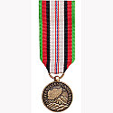 AFGHANISTAN CAMPAIGN MEDAL MINIATURE SIZE