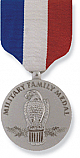 MILITARY FAMILY MEDAL SILVER