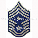COMMAND CHIEF MASTER SERGEANT METAL PAIR